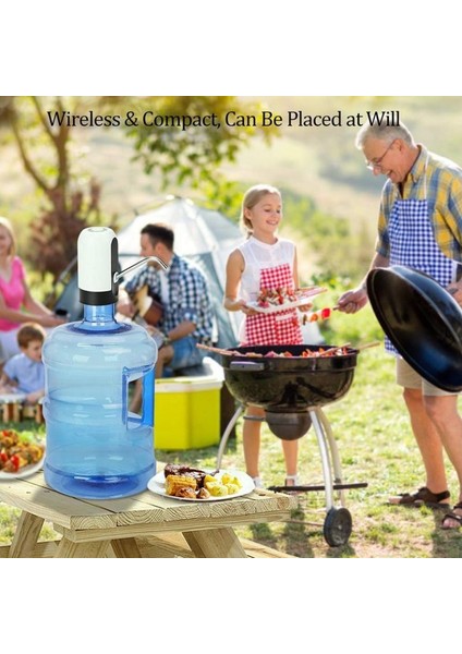 USB Şarjlı Taşına Bilir Otomatik Damacana Su Pompası modelleri