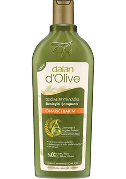 D'olive Zeytinyağlı Onarıcı Bakım Şampuanı 400 ml