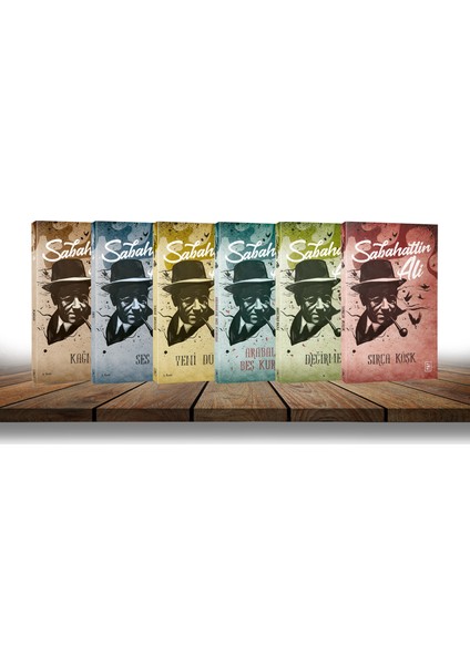 Sırça Köşk - Değirmen - Arabalar Beş Kuruşa - Sabahattin Ali - 6 Kitap Set