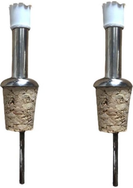 Mantar Şişe Akıtıcı 30 * 22 * 18 mm Konik Mantarlı Dökücü 2 Adet