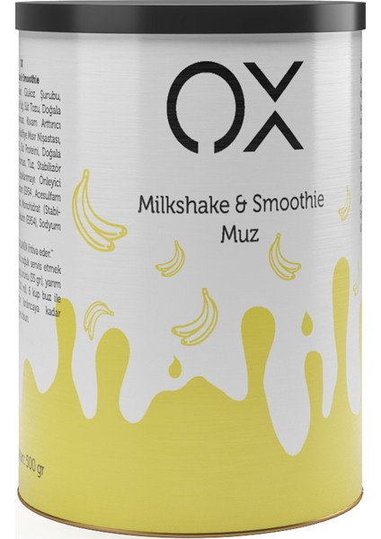 Muz Milkshake 500 G