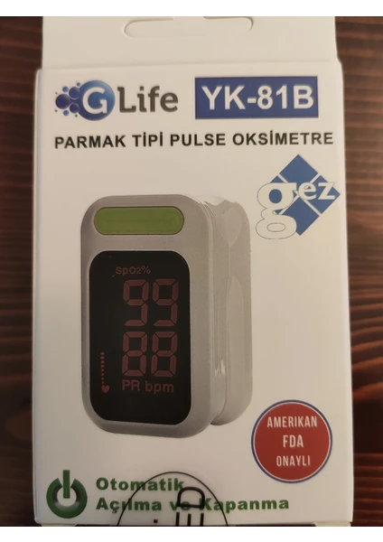 Parmak Tipi Pulse Oximetre