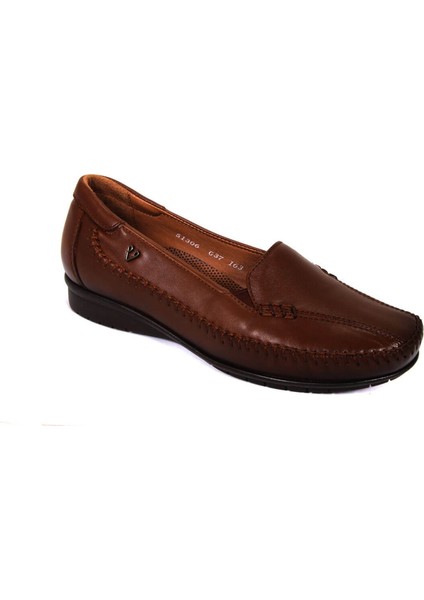 51306-G Kadın Günlük Comfort Deri Ayakkkabı