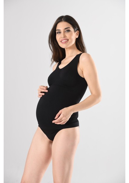 Kadın Kalın Askılı Hamile Atlet 5405