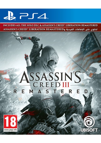 Assassins Creed III Remastered PS4 Oyun