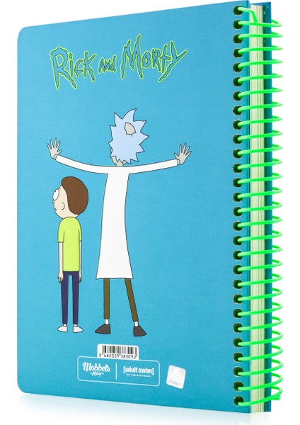 Butik Defter Rıck And Morty Defter 1 Kareli