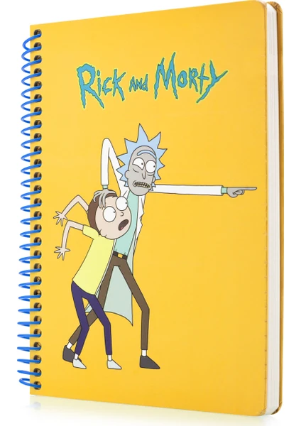 Butik Defter Rick And Morty 2  96 Yaprak Çizgili