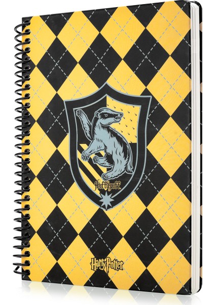 Harry Potter Hufflepuff Butik Defter Çizgili