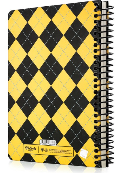 Harry Potter Hufflepuff Butik Defter Çizgili