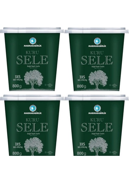 Kuru Sele 381-410 3xs 800 gr 4lü Set