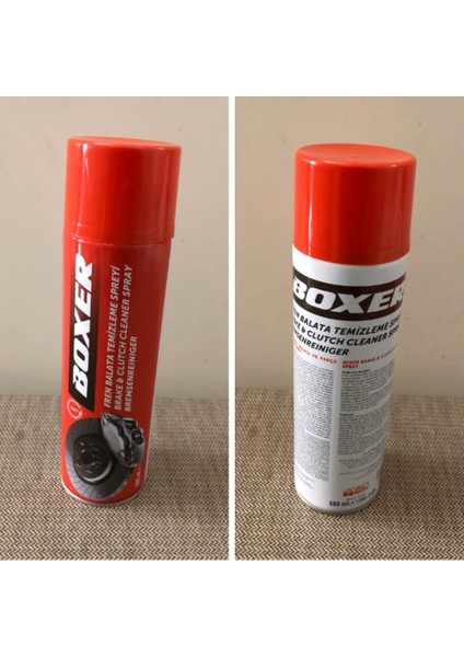 Boxer Fren Balata Temizleme Spreyi 500 Ml-3 Adet