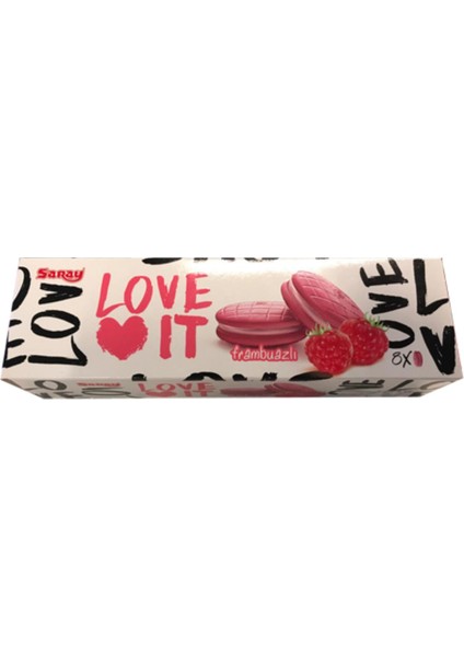 Loveit Bisküvi Kremalı Frambuazlı 88 Gr