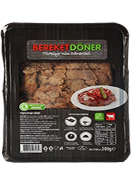 Bereket Hazır Döner Et (Kıyma) Döner 200 gr