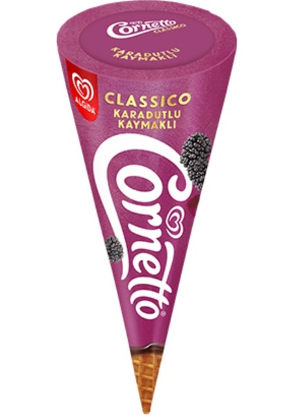 Cornetto Dond.Imp Karadut-Kaymak 125 ml