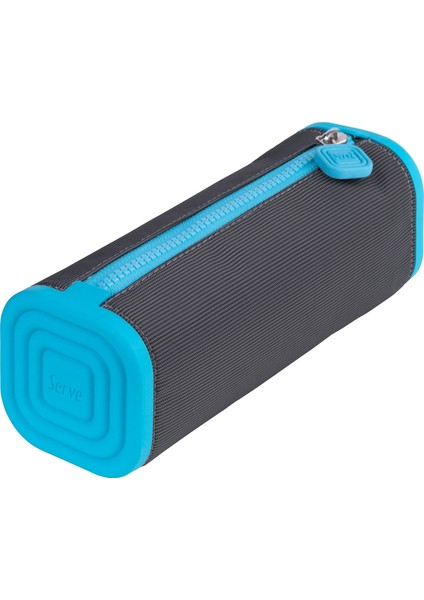 Prismo Kare Kalem Kutusu - Fosforlu Mavi