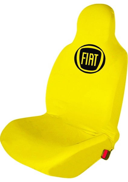 Özdemir Tekstil Fiat Idea Oto Koltuk Servis Kılıfı Penye Ön Arka Takım Sarı