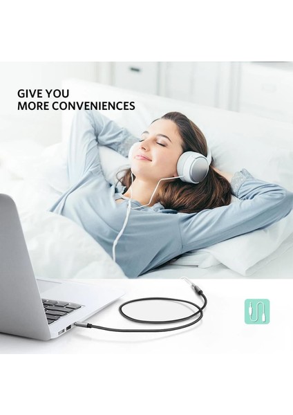 3.5mm Jack Ses Aux Uzatma Kablosu 1.5 Metre fırsatları