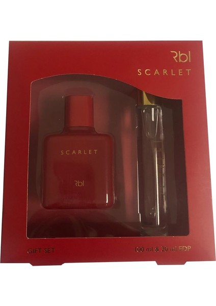 Scarlet Edp 100 ml + 20 ml Kadın Parfüm