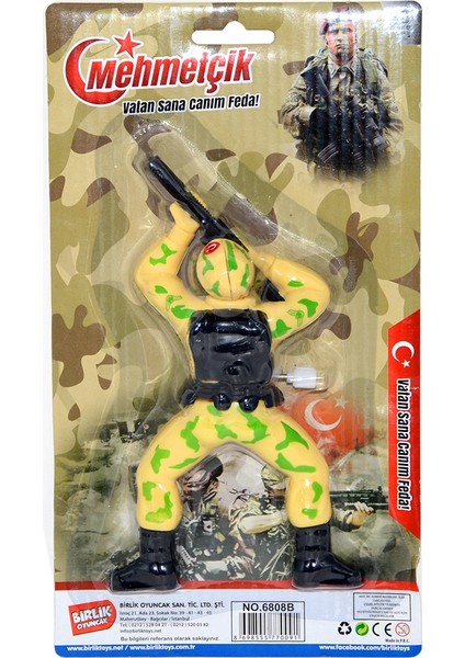 Birlik Toys 6808 B Kurmalı Mini Sürünen Asker fiyatları
