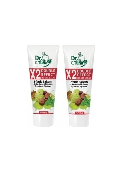 Dr. C. Tuna At Kestanesi Balsamı Masaj Jeli 125 ml x 2