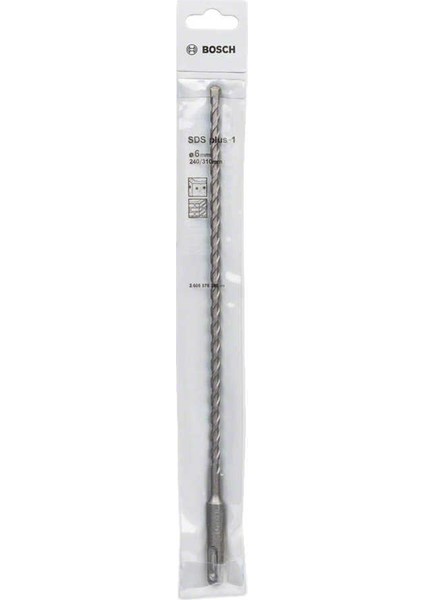 Plus-1 Serisi, Sds-Plus Kırıcı Delici Matkap Ucu 6*310 mm
