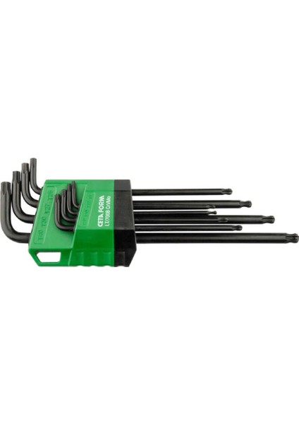 LT/700B 8 Parça Topbaşlı Torx L Uzun Tip Anahtar Takımı