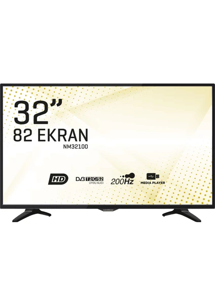 NM32100 32” 82 Ekran Uydu Alıcılı LED TV