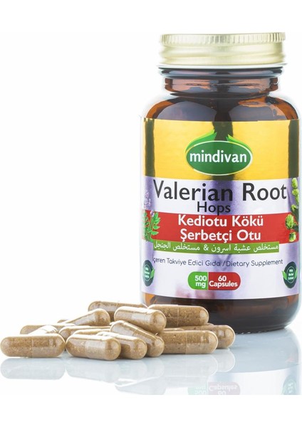 Kedi Otu Ekstresişerbetçi Otu Ekstresi 60 Kapsül 500 Mg (2 Adet)