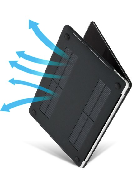 Apple Macbook Air 13.3" A1466 - A1369 Kılıf 2in1 Mat Doku Case fiyatları