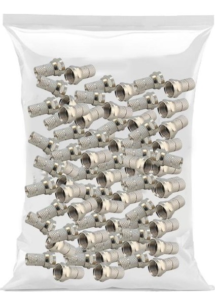 RG58 Dar Mini F Konnektör - 100 Adet