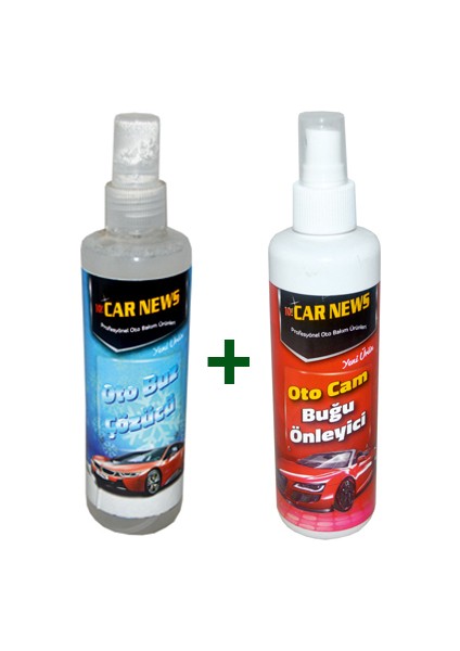 Buz Çözücü ve Buğu Önleyici Set