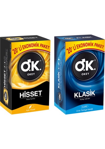 Hisset 20'li ve Klasik 20'li Set