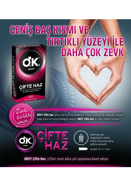 Prezervatif Karışık 3'lü Set
