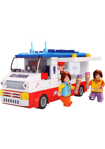 259 Parça Bricks City Dondurma Arabası Parçalı Setler fiyatları