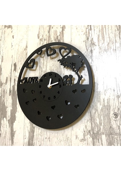 Kayra Dekoratif Duvar Saati Love 70CM