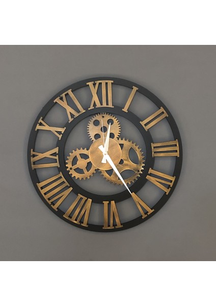 Kayra Duvar Saati Antik Gold Roma 90CM modelleri