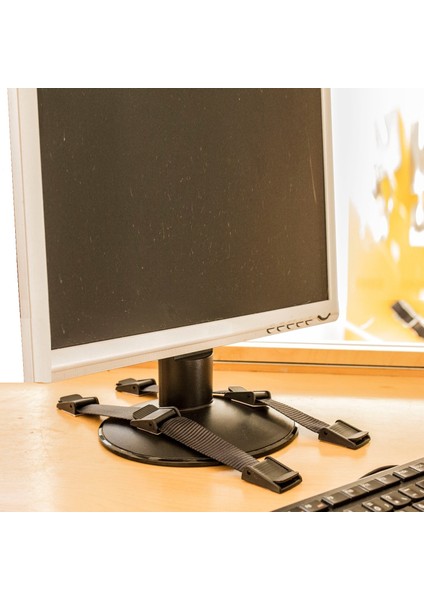 QH4173ÖE Monitör Deprem Sabitleme Kayışı (2 Paket)