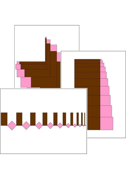 Pembe Kule ve Kestane Merdiven Çalışma Kartları