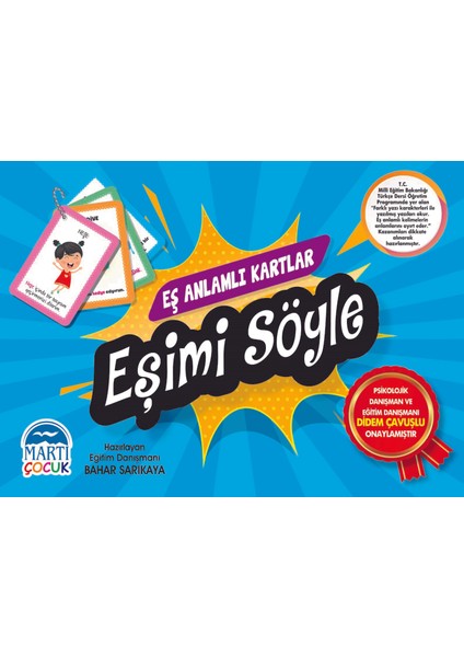 Eş Anlamlı Kartlar – Eşimi Söyle - Bahar Sarıkaya