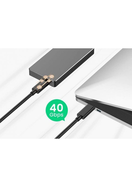 Tk-01 Usb-C To Usb-C Type-C Data Aktarım ve Şarj Kablosu-1m (2 ADET)