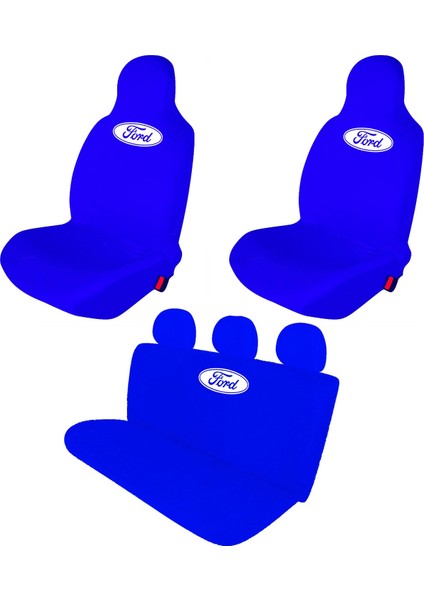 Özdemir Tekstil Ford C-Max Oto Koltuk Servis Kılıfı Penye Ön Arka Takım Mavi fiyatları