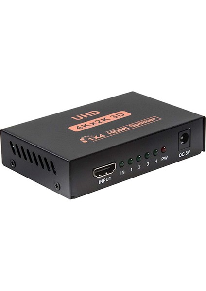 Hy-Lu4 4 Port 4KX2K HDMI Splitter