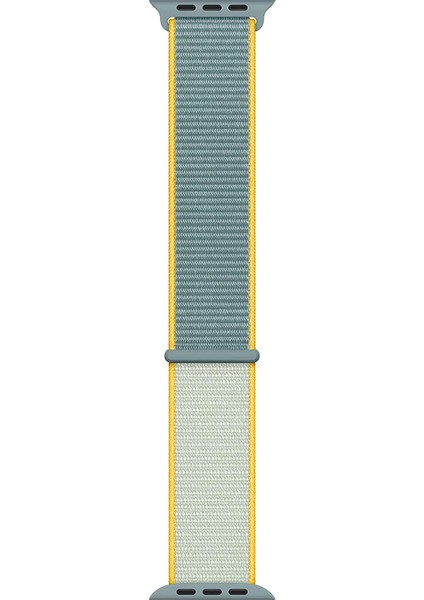 Apple Watch Seri 10 42mm, Seri 9/8/7/6/SE/5/4/3 Spor Loop Dokuma 41mm 40mm 38mm Uyumlu Mavi