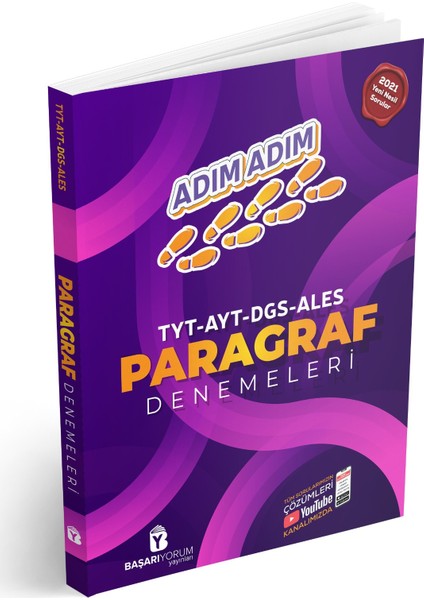 TYT AYT - DGS - ALES Adım Adım Paragraf Denemeleri