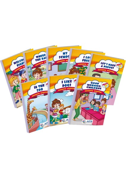 Afs Yayınları 2. Sınıf İngilizce Hikaye Seti 8 Kitap