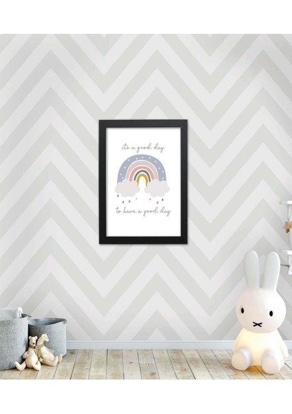 It' Is A Good Day Siyah Çerçeveli Poster Tablo 23.5X33,5 cm