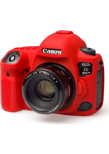 Canon 5dmark Vı Silikon Kılıf Kırmızı