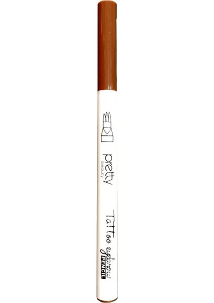 Pretty Beauty Tattoo Eyebrow Pencil (Kaş Boyama Kalemi-Kahve)