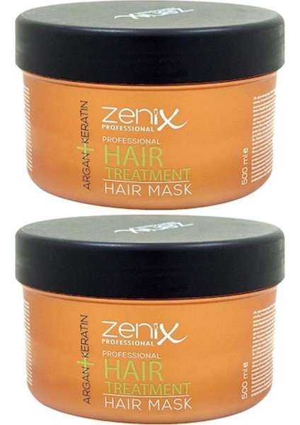 Saç Maskesi Argan Keratın Treatment 500 gr 2'li