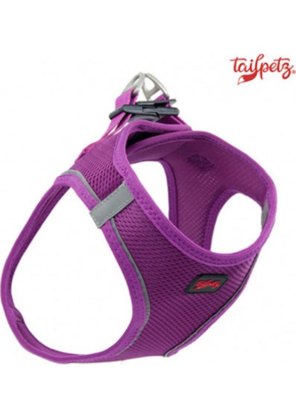Air Mesh Köpek Göğüs Tasması Large Mor